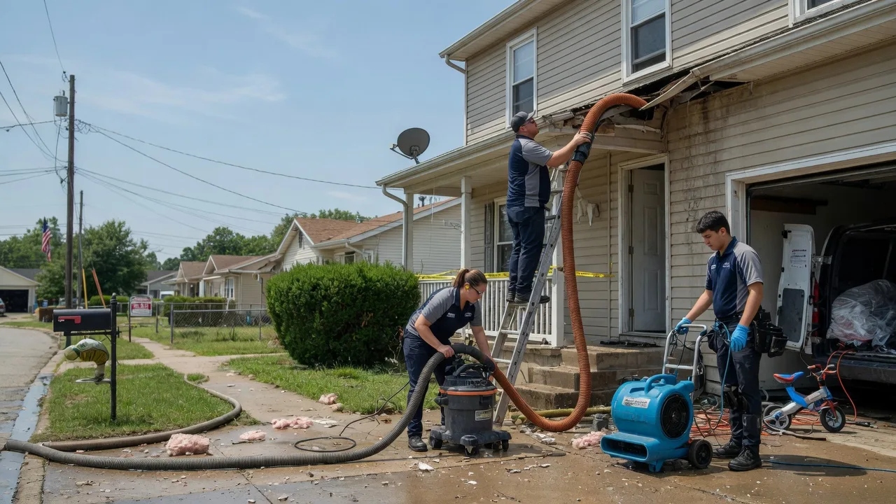 Water Damage Restoration in Wharton, OH near me